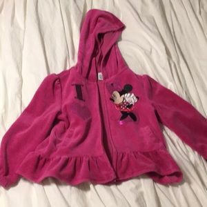I love Minnie zip up hoodie